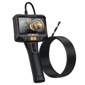 S10-8.5-2 Acekool Articulating Borescope 360 Endoscope Camera With 5.5ft Black