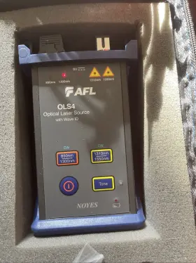 Opm5-ols4 Afl/noyes Single/multi Mode Light Test Kit Ols4 And Opm5 #3