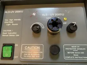 Alsuv2000u Als Als-uv 2000u Very High Intensity Ultra Violet Light Source 271.00