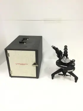 4745 American Optical Company Spectrometer With Carrying Box Working Free Ship