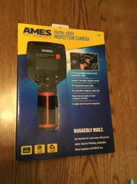 9236364623 Ames Digital Video Inspection Camera New