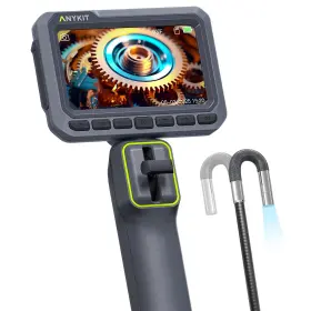 Ad430 Anykit Articulating Borescope 210 Two-way 0.22in Slim Probe Endoscope Black