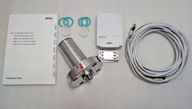 P1214 Axis New Camera In Blast Proof Mounting With 2 Spare Sight Glasses