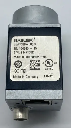 104845-15 Basler Monochrome Industrial Camera