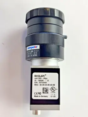 Aca1300-60gc Basler Color Camera With Computar 4.5-12.5mm 1 1.2 Lense Ir 1/2 Inch