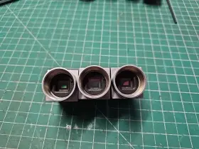 Aca1440-73gm Basler Lot Of 3 Area Scan Cameras With Different Lens See Pics #2