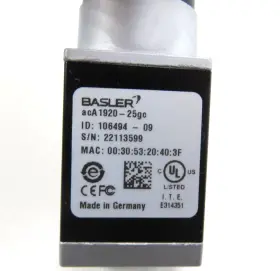 Aca1920-25gc Basler Gige Camera With Edmundoptics 85355 25mm/f1.4 Fixed Focus Lens #3
