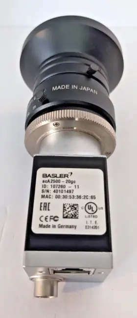 Aca2500-20gc Basler Camera Germany With Kowa Lens 8mm/f1.4 Japan C Mount #2
