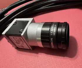 Aca3800-14um Basler Industrial Camera With Fuji Fujinon F5 Hf35ha-1b Lens #3