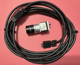 Aca3800-14um Basler Industrial Camera With Fuji Fujinon F5 Hf35ha-1b Lens