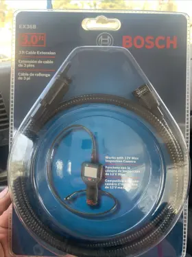 2610015609 Bosch Ex 36b3 Foot Cable Extension For A 12 V Inspection Camera