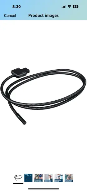 Gic-cc5-8 Bosch Inspection Camera Cable - 5 Ft High-resolution Durable