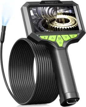 T32-qz Brand Qzkboeo 1080p Borescope Inspection Camera Industrial Endoscope With 10ft Black