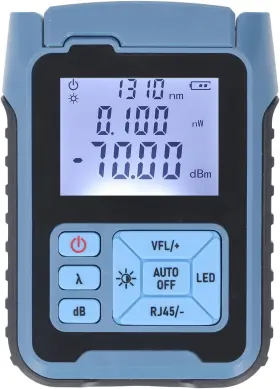 Srliyacn9847exws Brand Srliya Optical Power Meter 850 1650nm Portable Light Fiber Optic Tester Sc 2.5mm