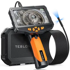 Dmnts300d8tl5 Branded Triple Lens Borescope Inspection Camera Professional 16.5ft Orange