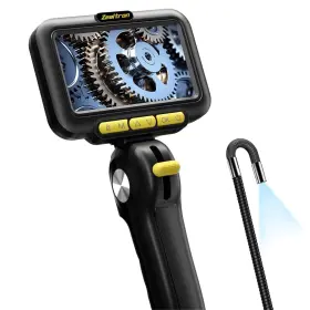 T45-yellow Branded Two-way Articulating Borescope With Light 5 Inch Ips Screen Black