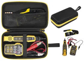 Vdv500-820 Casesack 63032224 Case For Klein Tools Cable Tracer With Probe Tone Pro Kit Yellow