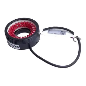 Ldr2-48rd-la Ccs Low Angle Ring Light 12vdc 22mm Id 630nm Red Cut Connector