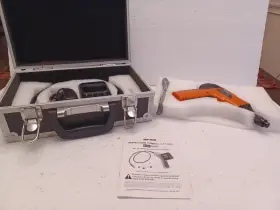 00120021 Cen-tech 2.4 Inch Lcd Inspection Camera Model 66550 In Hard Shell Case Used