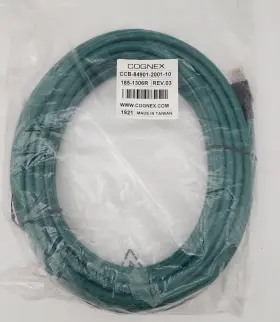Ccb-84901-2001-10 Cognex 185-1306r Ethernet Cable Male M12 Ccb84901200110