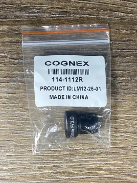 Lm12-25-01 Cognex New 114-1112r P/n Lm122501 Industrial Vision Lens 25mm Focal