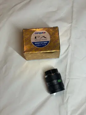 M5018-mp2 Computar M5018-mp 50mm Machine Vision Lens 2/3 Inch C-mount F/1.8 New In Box