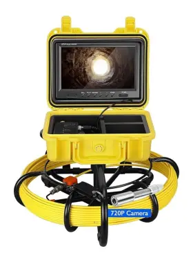 Zb2637mg Comstex Sewer Camera 100ft Pipe Inspection Upgraded 720p