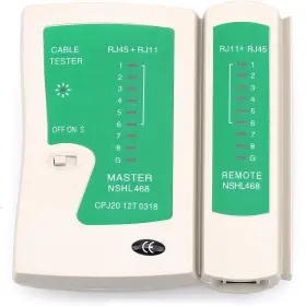 Nshl-468 Cruiser Ns-468 Rj45 Rj11 Rj12 Cat5 Cat 6 Utp Network Lan Cable Green White Black