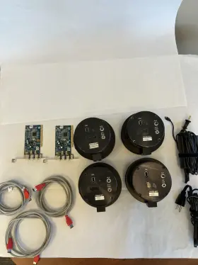 Xl16mt Dage-mti Xlmct Ccd Color Digital Camera Lot Of 4