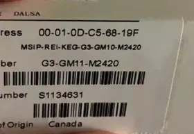 G3-gm11-m2420 Dalsa New Industrial Camera #3