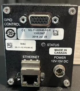 Sg-11-02k40-00-r Dalsa Teledyne Spyder3 Gev Industrial Camera 2k Dual Line Scan