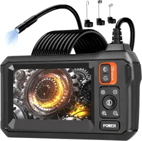 C30-5m Daxiongmao Borescope Endoscope Camera With Light Ip67 Waterproof Black