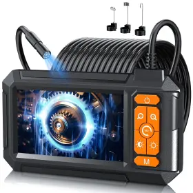 Lers-02 Daxiongmao Endoscope Camera With Light Borescope 6.5ft Orange