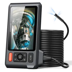 Usds520tl-15m Depstech Triple Lens Endoscope Camera With Light 50ft Semi-rigid Black