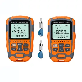 Duogalia Duogalia-m50-10km Fc-2 2-pack Fiber Optic Tester Portable Light Power 2pc Orange