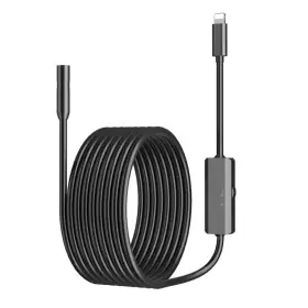 D-001-1 Dynamiksounds Endoscope Camera For Iphone 1920p Hd Cable Snake Plug And Play With