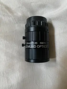 59872 Edmund 35mm/f1.65 Brand New Optics Fixed Focus Industrial Lens Untested