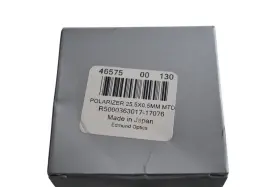 46-575 Edmund Optics New Polymer Linear Polarizer M25.5 X 0.5 Mounted Gl #3