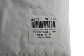 R50000779921-21110 Edmund Optics 46103 New Window High Ar 4ftft X Ts #3