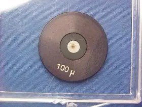 56-283 Edmund Optics 56283 Mounted Precision Pinhole 100 Jo