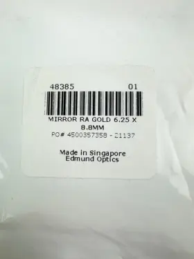 48385 Edmund Optics 69905 X 2 65844 Mirror Ra Gold 6.25x8.8mm And 3x4.2mm #3