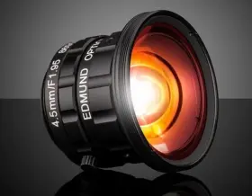 F1.95 Edmunds Optics 86900 4.5mm/f1.95 Industrial Machine Vision C-mount Lens 2/3 Inch 7.5mp