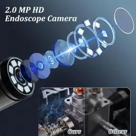 1920p Ennovor W400e Endoscope Camera With Light Hd Borescope 8 Adjustable Led #2