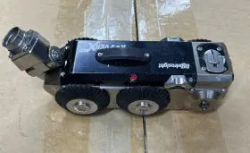 Rx95 Envirosight Pipe Inspection Crawler Body Only With 6 Small Rubber Wheels #3
