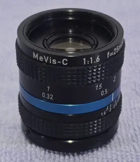 0020-002-000-40 Excelitas Linos Mevis-c 1 16 F 25mm F1.6 C-mount Lens