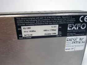 Iq-1200 Exfo Iq-1203 4-channel Optical Power Meter #3