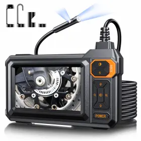 Es04b Ffxet Dual Lens Endoscope Camera With Light 4.3 Inch Ips 1080p 4.3ftft Dual-lens