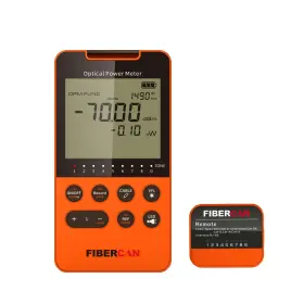 Fpm-600-h Fibercan Optical Power Meter -50 30dbm Visual Fault Locator Portable Orange