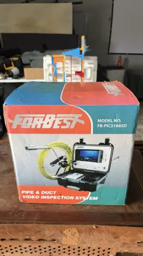 Fb-pic3188sd Forbest Pipe And Duct Video Inspection System 130ft 23mm Waterproof