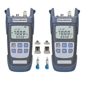 G-1mw-2pc Fyboptwu - 2pcs 3 In 1 Function Fiber Optic Tester Portable Opm And 1km Vfl